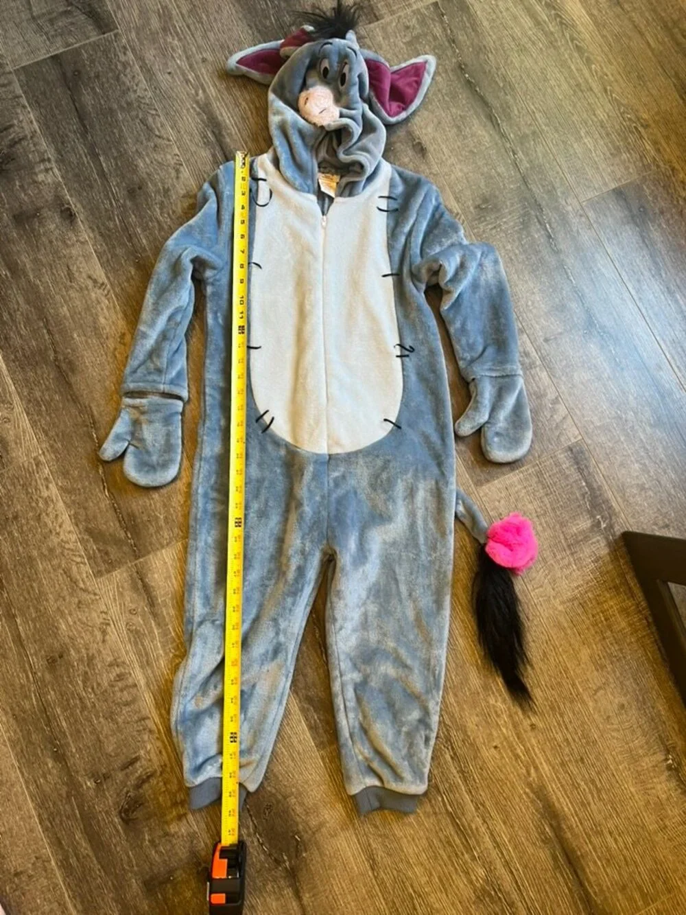 Eeyore Costume Onesie- kids size small